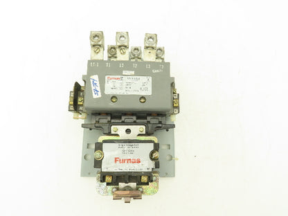 Furnas 40JB32AF NEMA 4 Motor Starter Contactor 135A 600VAC 3PH 100Hp 120V Coil