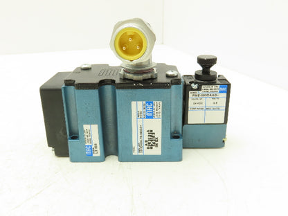 MAC 6313D-000-PM-593DA Pneumatic Solenoid Valve 24vDC 2.5W 4/2