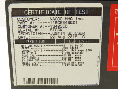 Hyster GE 116C6948G01 | LXD1-ZH Remanufactured Control Card With Regen Braking