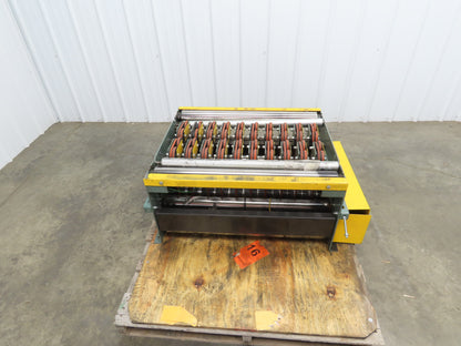 Hytrol Prosort 36" Conveyor Pivot Wheel Diverter Pneumatic LH Transfer Sorter