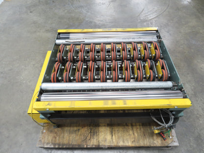 Hytrol Prosort 36" Conveyor Pivot Wheel Diverter Pneumatic LH Transfer Sorter