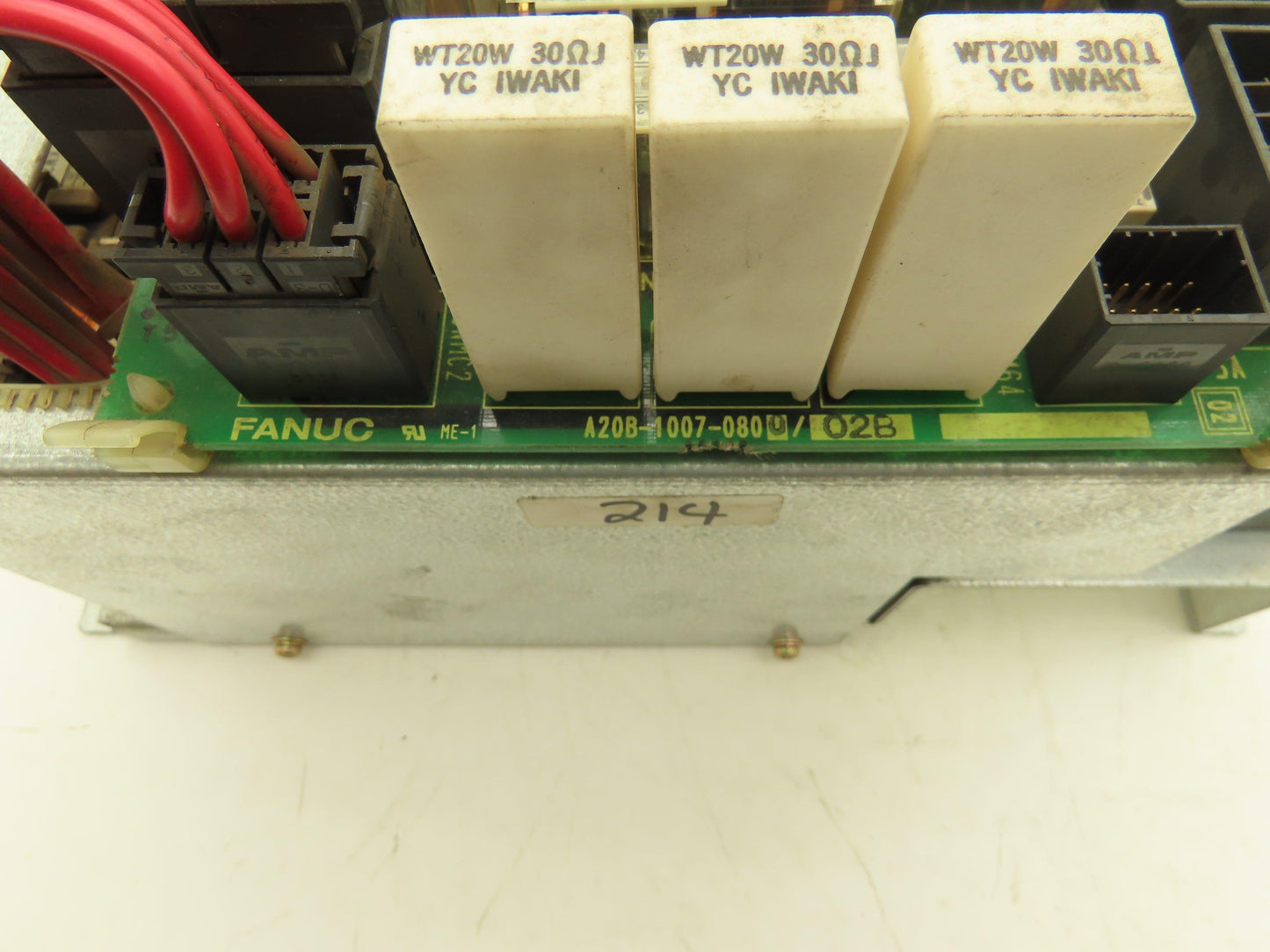 Fanuc A05B-2452-C471 Robotic Drive Emergency Stop Assembly 3 Pole 30A