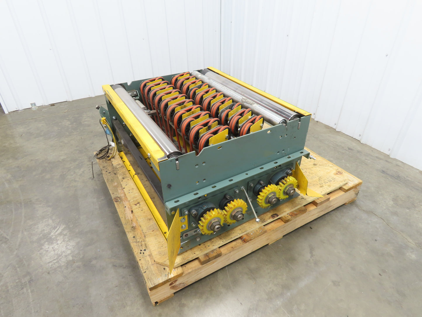 Hytrol Prosort 36" Conveyor Pivot Wheel Diverter Pneumatic LH Transfer Sorter