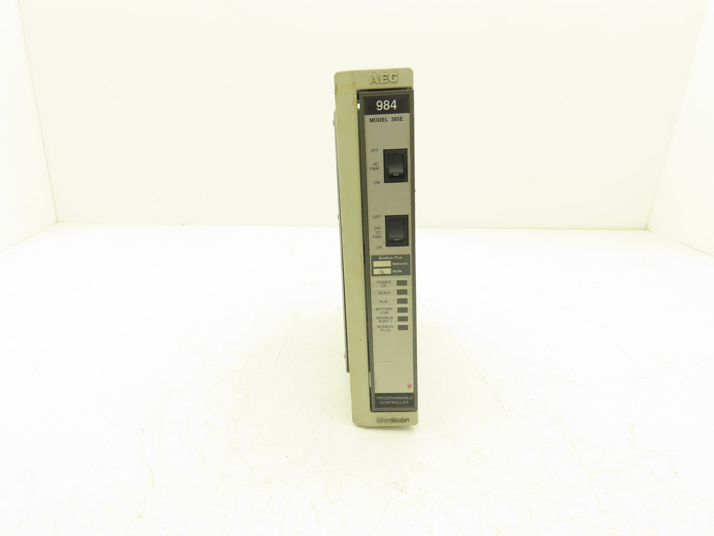 Modicon PC-E984-385 Programmable Controller 115/230VAC 16K Memory