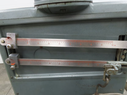 Toledo 2081 Vintage Platform Scale 225 lbs Honest Weight Model 2081