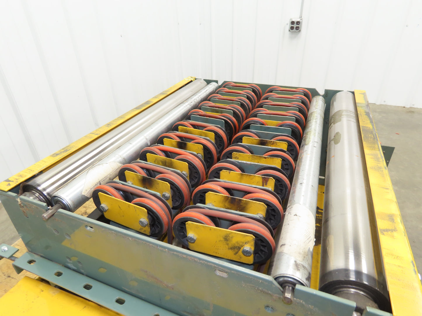 Hytrol Prosort 36" Conveyor Pivot Wheel Diverter Pneumatic 2-Way Transfer Sorter