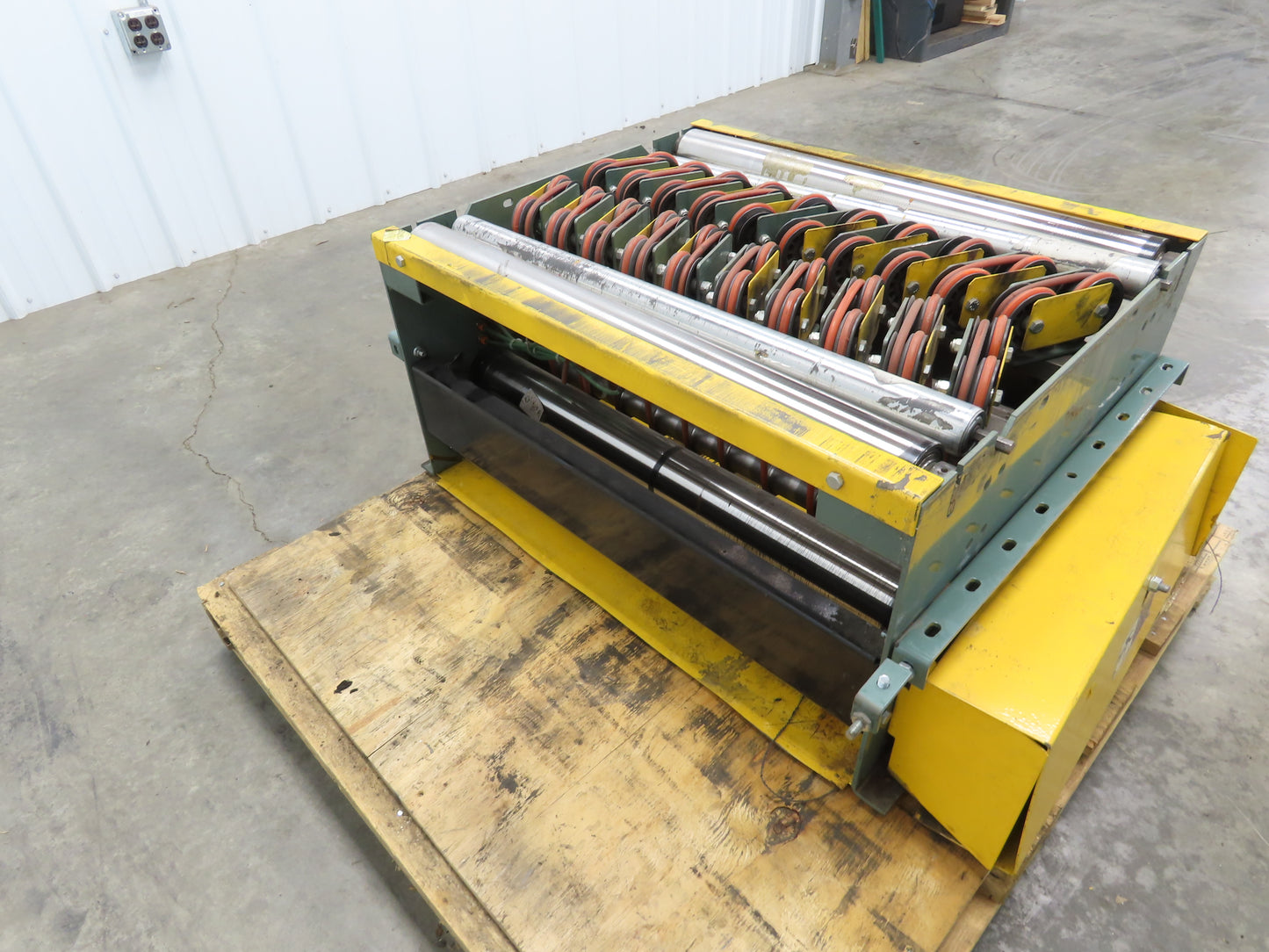 Hytrol Prosort 36" Conveyor Pivot Wheel Diverter Pneumatic 2-Way Transfer Sorter