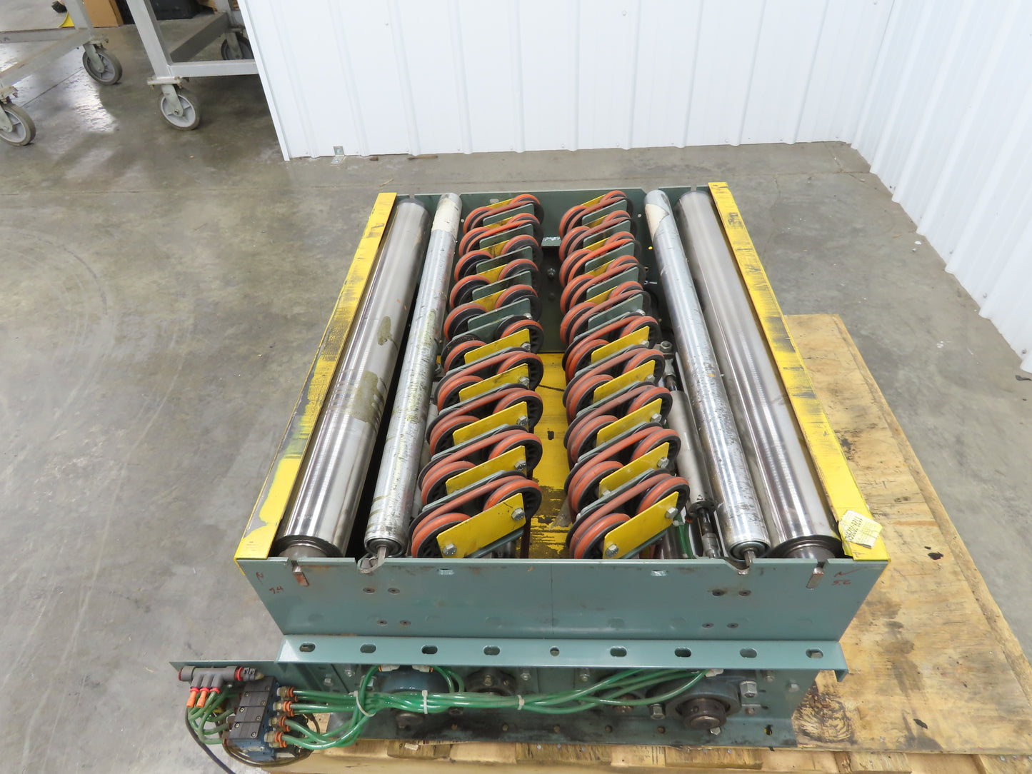 Hytrol Prosort 36" Conveyor Pivot Wheel Diverter Pneumatic 2-Way Transfer Sorter