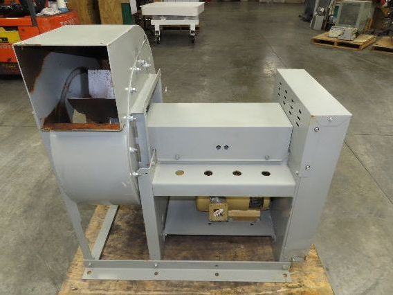 Greenheck 11-FP0-SD-10 Radial Centrifugal Blower 5Hp 230/460V 3Ph Bad Bearing