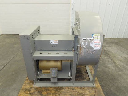 Greenheck 11-FP0-SD-10 Radial Centrifugal Blower 5Hp 230/460V 3Ph Bad Bearing