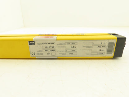 Sick FGSS 300-111 Light Curtain Emitter 300mm Height 6m sensing Distance 24V