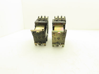 Telemecanique LP1 D8011 Contactor 110amp 600V Thermal overload 55-70amp Lot of 2