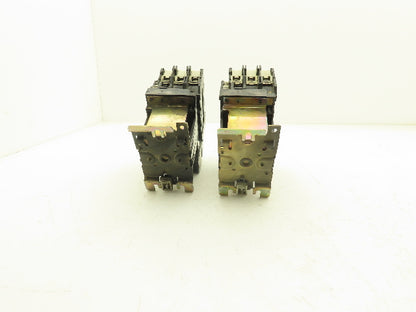 Telemecanique LP1 D8011 Contactor 110amp 600V Thermal overload 55-70amp Lot of 2