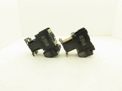 Telemecanique LP1 D8011 Contactor 110amp 600V Thermal overload 55-70amp Lot of 2