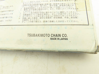 Tsubakimoto RF06B-1 Roller Chain Tsubaki #35 Single 10' Strand Lot of 2