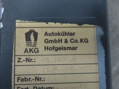 Autokuhler Kaeser CS-76 Air Compressor Oil Cooler Radiator After Cooler 60Hp