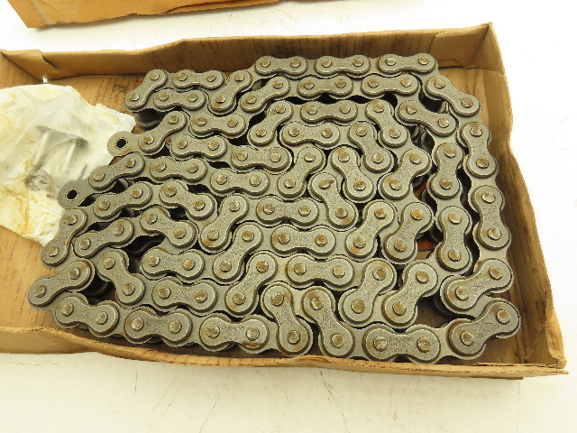 Diamond X-1334-010 Roller Chain #80 Riveted 10' Single Strand