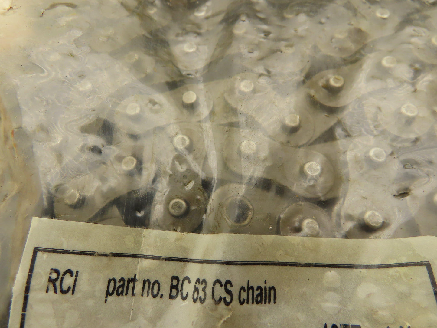 Rexnord BC 63 614-87-1A Roller Chain #60 Riveted 10' Single Strand