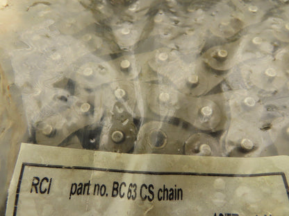 Rexnord BC 63 614-87-1A Roller Chain #60 Riveted 10' Single Strand
