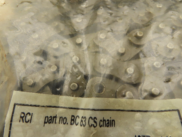 Rexnord BC 63 614-87-1A Roller Chain #60 Riveted 10' Single Strand