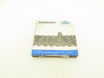 Diamond X-1233-010 Roller Chain #60 Riveted 10' Single Strand