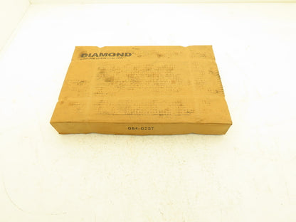 Diamond Roller Chain #100 Riveted E1 Pin Attachment 10' Single Strand 1.25"Pitch