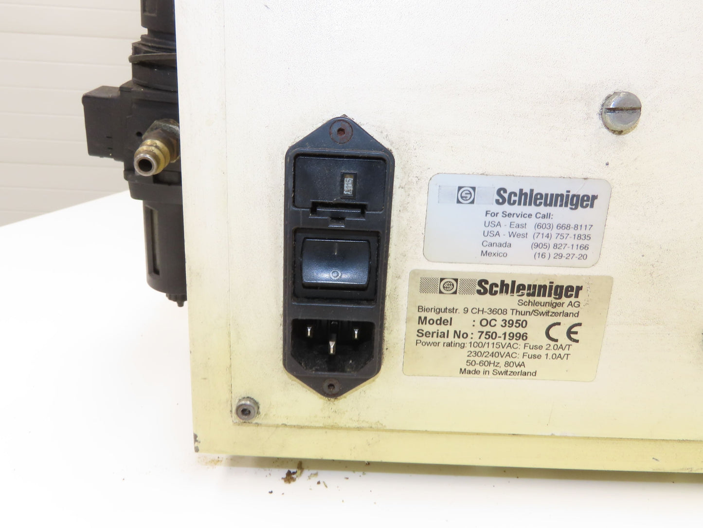 Schleuniger OC-3950 OmniCut Automatic Cutting Machine Wire Cable Fiber Optic