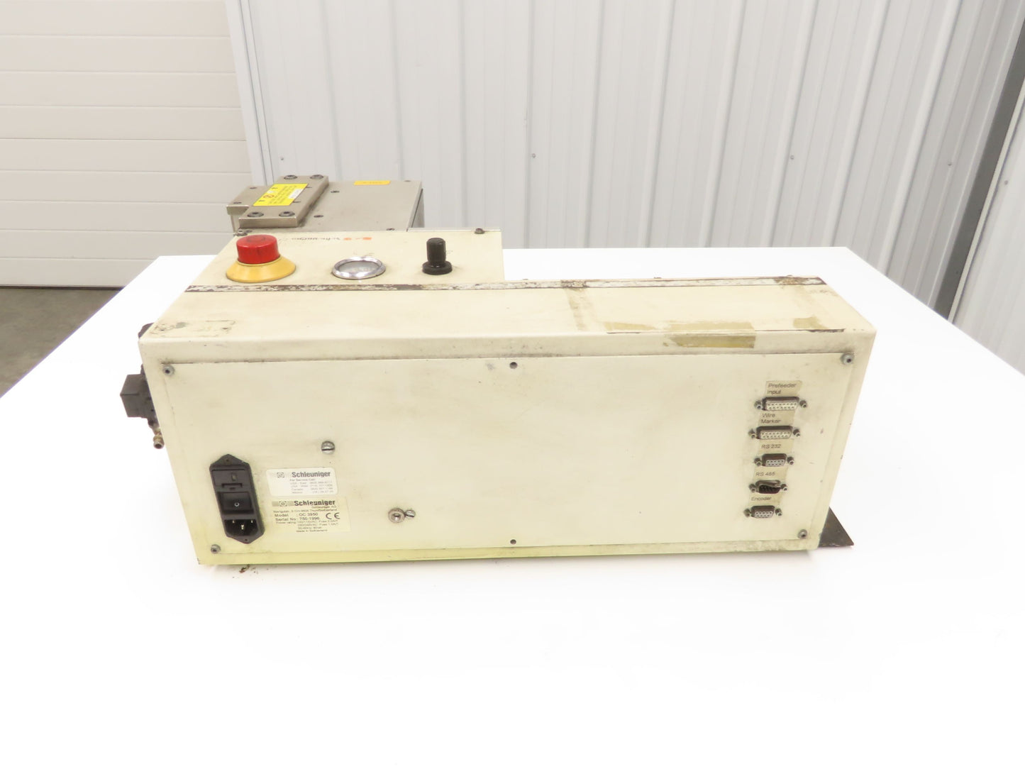 Schleuniger OC-3950 OmniCut Automatic Cutting Machine Wire Cable Fiber Optic