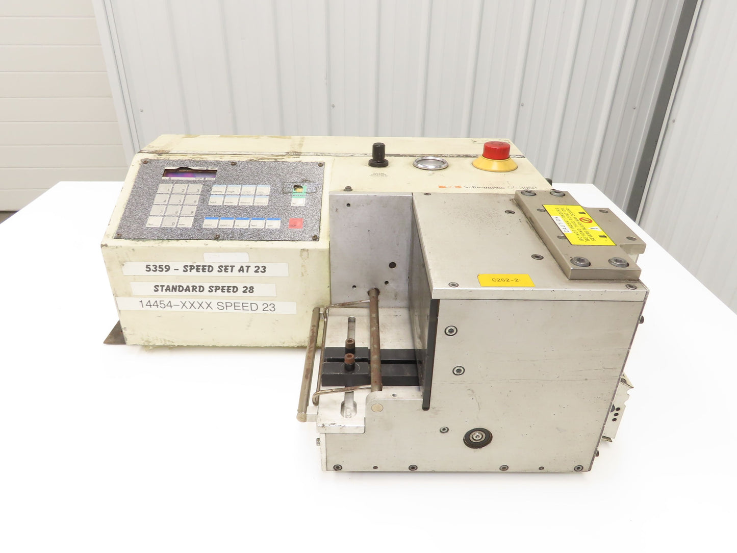 Schleuniger OC-3950 OmniCut Automatic Cutting Machine Wire Cable Fiber Optic