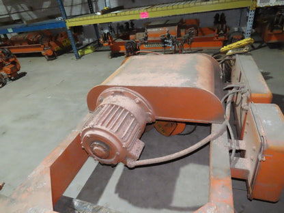 Cleveland Tramrail P&H 5 Ton Double Girder Underhung Bridge Crane Hoist w/Remote