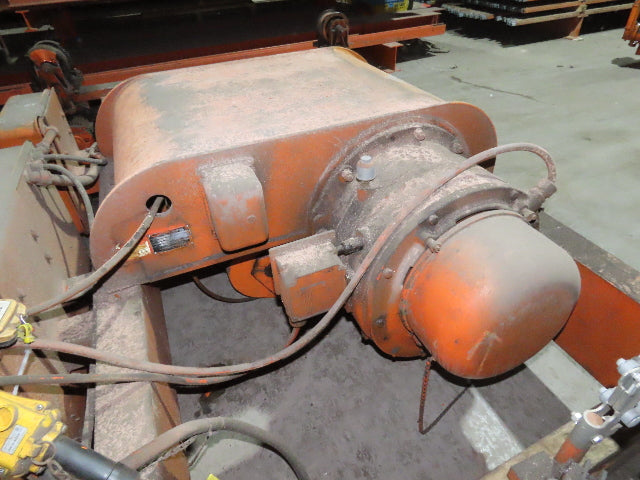 Cleveland Tramrail P&H 5 Ton Double Girder Underhung Bridge Crane Hoist w/Remote