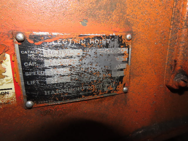 Cleveland Tramrail P&H 5 Ton Double Girder Underhung Bridge Crane Hoist w/Remote