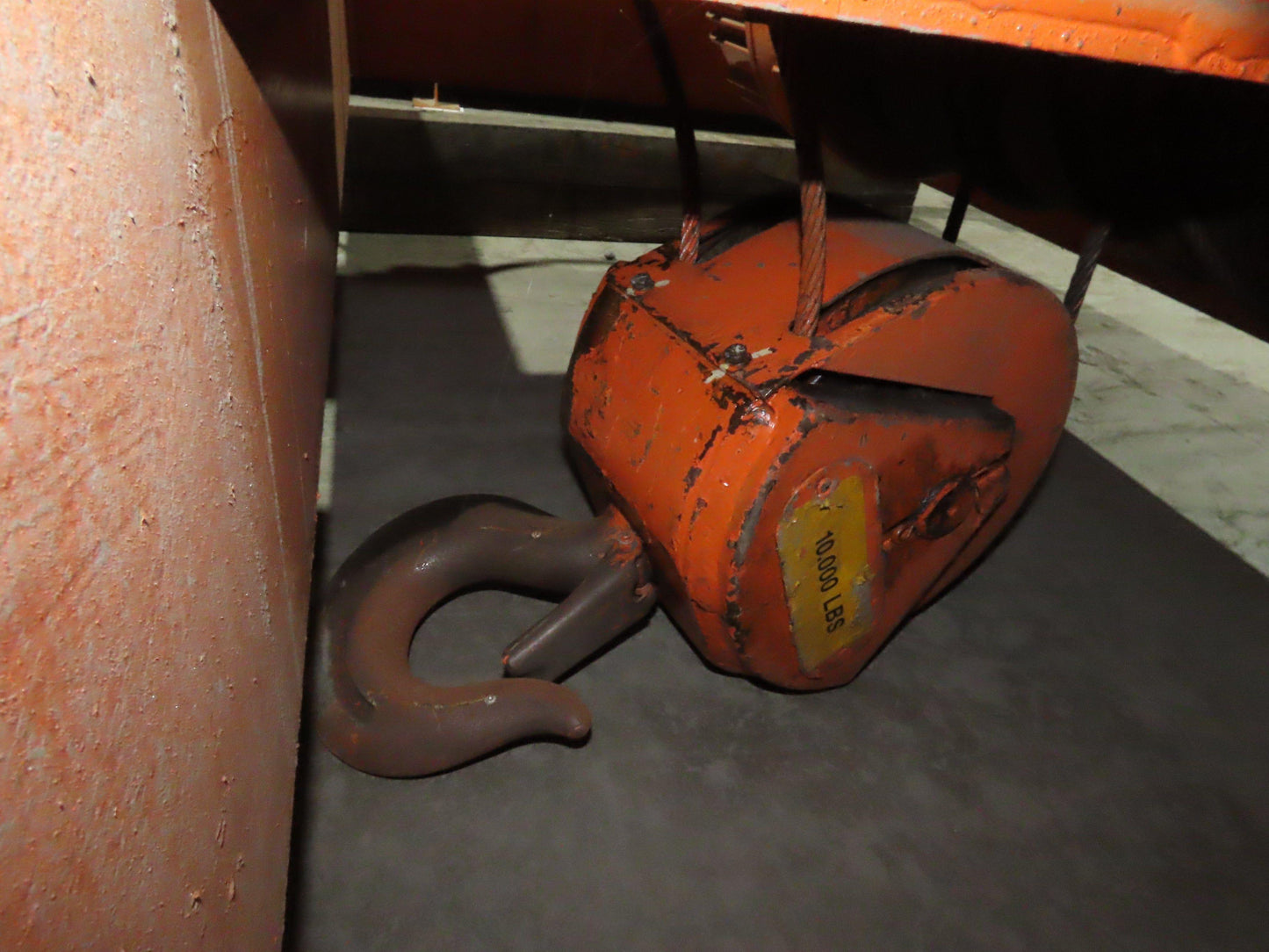 Cleveland Tramrail P&H 5 Ton Double Girder Underhung Bridge Crane Hoist 2-Speed