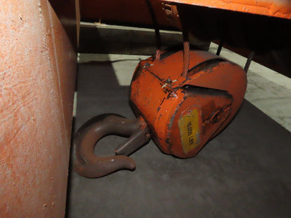 Cleveland Tramrail P&H 5 Ton Double Girder Underhung Bridge Crane Hoist 2-Speed