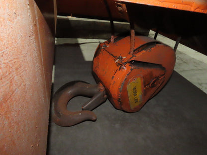 Cleveland Tramrail P&H 5 Ton Double Girder Underhung Bridge Crane Hoist 2-Speed