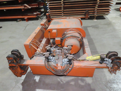 Cleveland Tramrail P&H 5 Ton Double Girder Underhung Bridge Crane Hoist 2-Speed