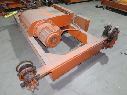 Cleveland Tramrail P&H 5 Ton Double Girder Underhung Bridge Crane Hoist 2-Speed