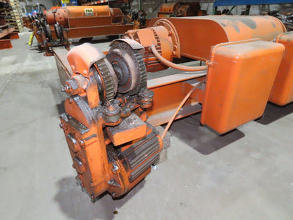Cleveland Tramrail P&H 5 Ton Double Girder Underhung Bridge Crane Hoist 2-Speed