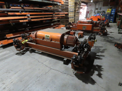 Cleveland Tramrail P&H 10 Ton Double Girder Underhung Bridge Crane Hoist 2-Speed