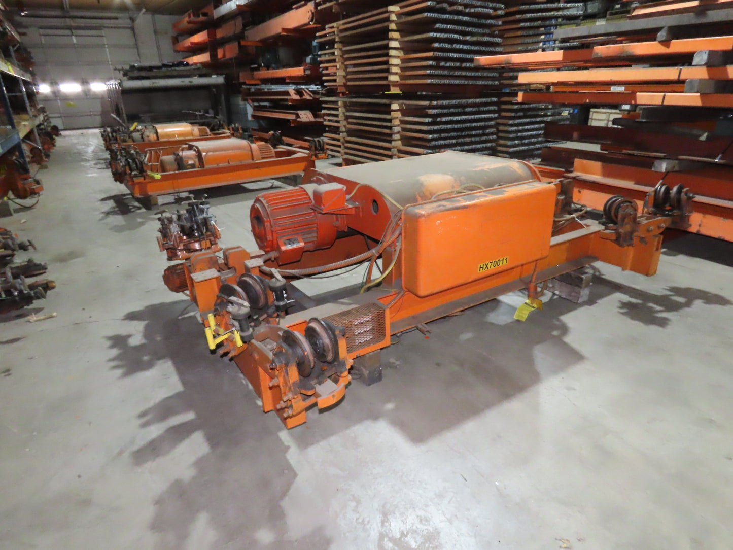 Cleveland Tramrail P&H 10 Ton Double Girder Underhung Bridge Crane Hoist 2-Speed