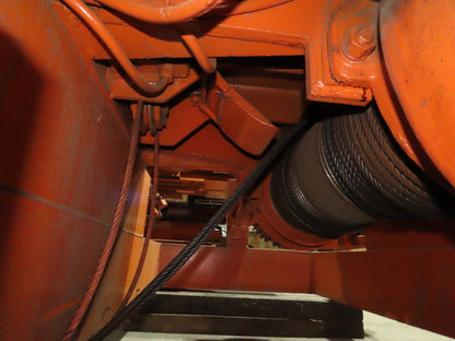 Cleveland Tramrail P&H 7.5 Ton Double Girder Underhung Bridge Crane Hoist 26'