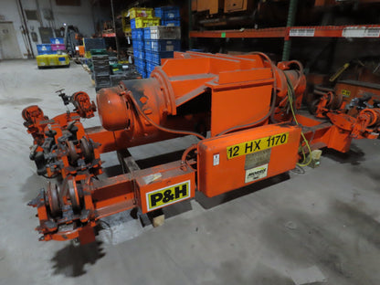 Cleveland Tramrail P&H 10 Ton Double Girder Underhung Bridge Crane Hoist 1-Speed