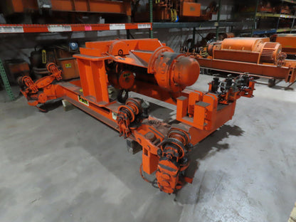 Cleveland Tramrail P&H 10 Ton Double Girder Underhung Bridge Crane Hoist 1-Speed