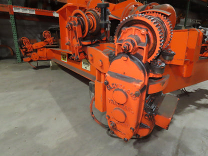 Cleveland Tramrail P&H 10 Ton Double Girder Underhung Bridge Crane Hoist 1-Speed