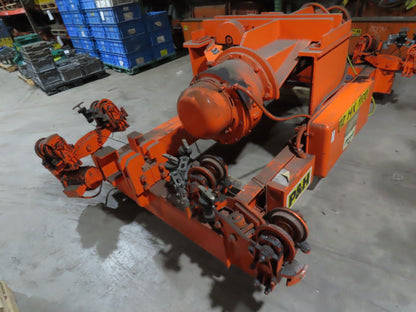 Cleveland Tramrail P&H 10 Ton Double Girder Underhung Bridge Crane Hoist 1-Speed