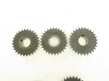 Martin 50B Sprocket #50 Chain 28 Tooth Multiple Bores Mixed Lot of 8