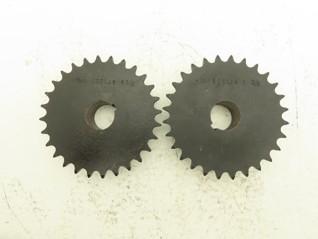 Martin 50B Sprocket #50 Chain 28 Tooth Multiple Bores Mixed Lot of 8