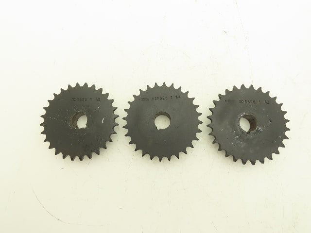 Martin 50B Sprocket #50 Chain 28 Tooth Multiple Bores Mixed Lot of 8