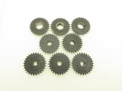 Martin 50B Sprocket #50 Chain 28 Tooth Multiple Bores Mixed Lot of 8