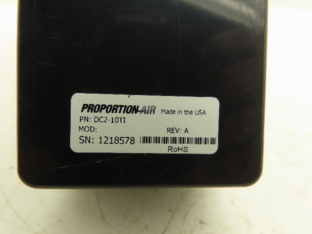 Proportion-Air DC2-10TI Valve Potentiometer 24VDC